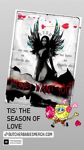 Tis the season of love! Www.butcherbabiesmerch.com | Butcher Babies