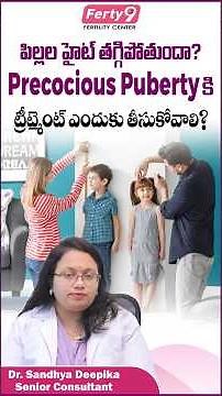 Precocious Puberty Treatment | When Is It Needed and How It Helps | #ytshorts #puberty #pubertyt