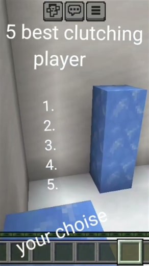 top 5 best clutching player #Minecraft