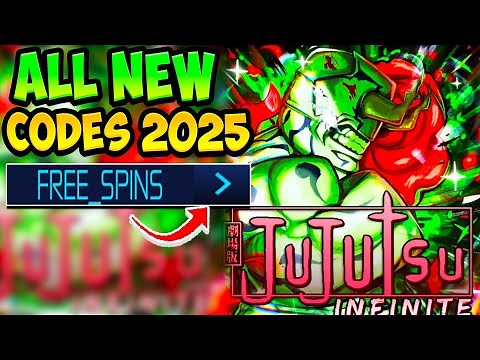 ALL WORKING JUJUTSU INFINITE CODES ROBLOX - All New Jujutsu Infinite Codes 2025!