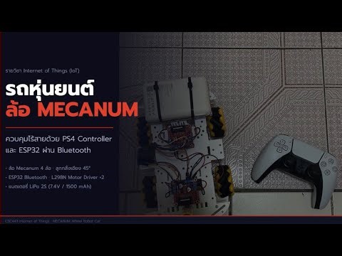 CSC443 Internet of things — Mecanum Robot Car Final Project 2 IOT