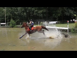 MELAY 2016 Concours Complet Equitation - 4 Au Gué - Cross Equestre