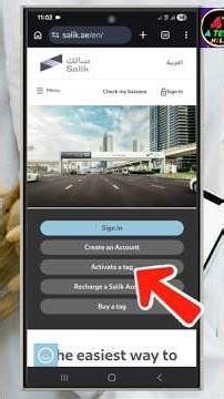 How to Register Salik in uae| How to activate tag salik | salik tag 2026