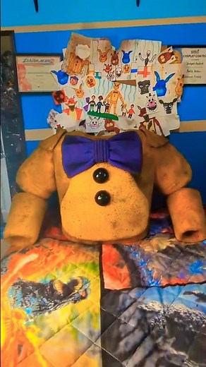 SPRINGLOCK SPRING BONNIE SUIT PART 2!! #fnaf #cosplay #springtrap #fivenightsatfreddys #springbonnie