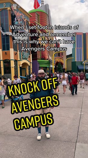 Exploring Avengers Campus in Universal Studios Orlando