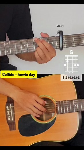 Collide Guitar Chords Tutorial by Howie Day