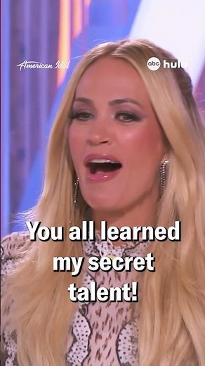 Carrie Underwood's secret talent? CLOGGING! 💃 #americanidol