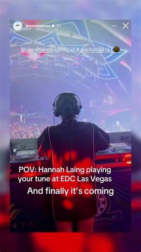 Hannah Laing's Anticipated Return to EDC Las Vegas