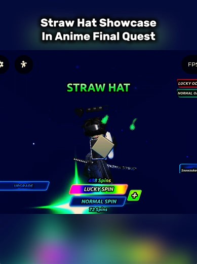 Straw Hat Showcase in Anime Final Quest