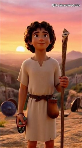 DAVID AND GOLIATH: The Battle You Were Chosen to Fight | Powerful Bible Story. #shorts #biblestories