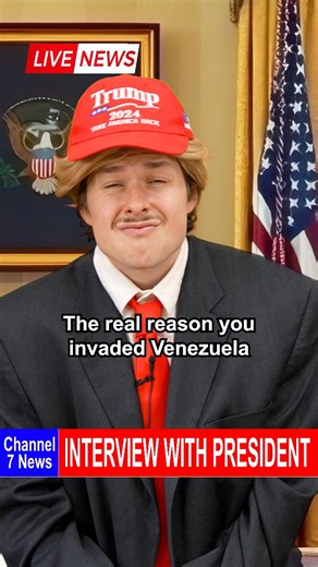 When Trump invades Venezuela #funny #comedy #reels #venezuela #humor | Matt & Justus