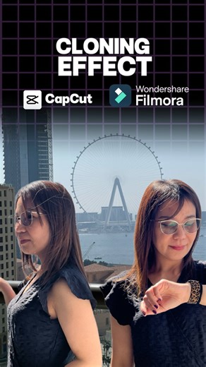 Cloning effect using your smartphone #tutorial #kbye #capcutalternative #Filmora #capcut_edit | Jenggay