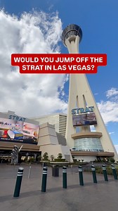 546K views · 4K reactions | Would you jump off The STRAT in Las Vegas? #Vegas #LasVegas #SkyJump | Marco Murillo | Facebook