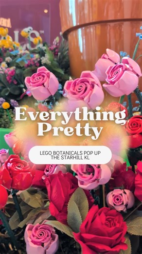 SAYS on Instagram: "✨ Everything Pretty ep 49: LEGO Botanicals Bloom Bar Treat yourself or your loved one to flowers that will last forever this Valentine's Day! 🌹 Build-your-own LEGO roses 🌷 Add your creation to a collaborative tulip field 📸 Insta-worthy photo spots 💐 Explore the expanded LEGO Botanicals range including Tulips, Peace Lily, Daisies & Love Birds 🎁 Limited-time redemptions with minimum spend Designed for couples, friends, and LEGO fans alike, the Bloom Bar celebrates love thr