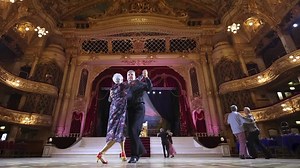 Blackpool Tower's ballroom reopens to dancers