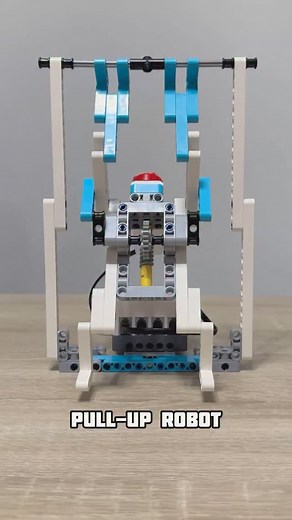 Pull-Up Robot in Action by @elecfreaks_official #robotics #stem #elecfreaks #stemeducation #lego | Bricks Master Builders