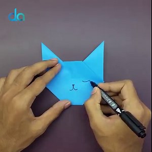Amazing Paper Bookmark folding instruction step by step. In this video, you can easily learn how to make a paper cat bookmark. DIY Origami Bookmark. | DIY Crafts & Art