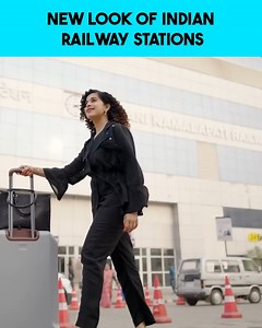 48K views · 730 reactions | New Look Of Indian Railway Stations #railwaystation  | Curly Tales | Facebook