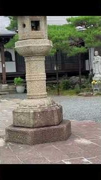 VLOG#111 醤油樽の中に観音様 A statue of Kannon inside a soy sauce barrel #玉泉寺 #観音様 ＃恵比寿様 #あきる野市 #shorts