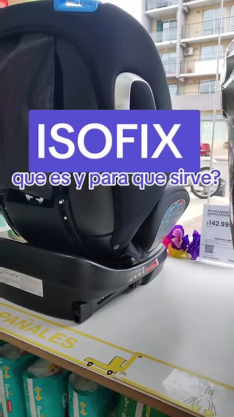 ¿Qué es y para qué sirve el sistema de Isofix?