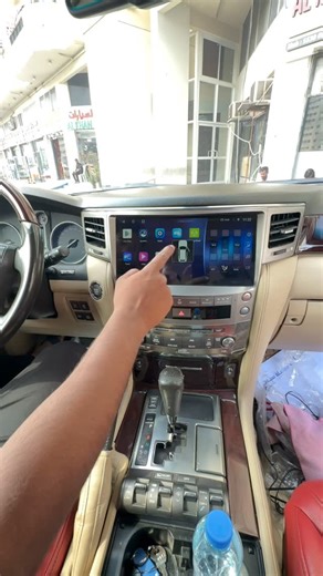 Naimkhan on Instagram: "LEXUS 570 install android screen 12.1inch Al shaibani car accessories Doha #viralvideo #super_holland #short #naimkhan"