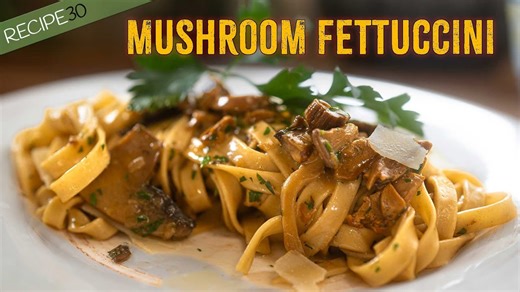 Savor the ultimate mushroom pasta