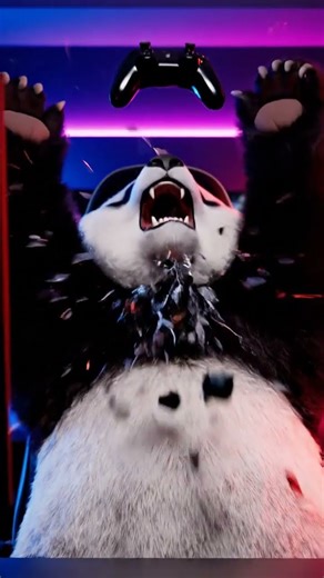 Panda Gamer Breaks Controller Mid-Rage | Funny AI Short| Nebula Shots