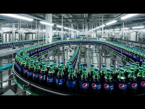 How Pepsi Is Made Today: Inside the High-Speed Bottling Factory