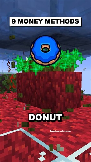 Donut SMP Money Methods #shorts