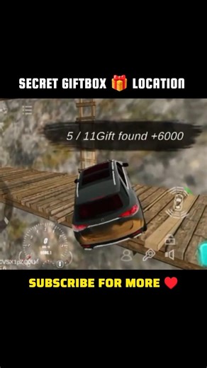 Secret Giftbox Location 🎁 Car Parking Multiplayer #shorts