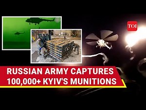 Biggest Blow! Russia Seizes 100,000 Ukrainian Weapons; Tanks, Shells, Missiles 'Lost' In Luhansk