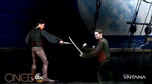 Colin O'Donoghue stopped by the #OnceUponATime booth at SDCC proving there's no such thing as too much Hook! | Once Upon a Time