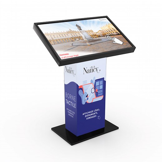 Borne tactile, borne interactive, borne digitale, borne numérique