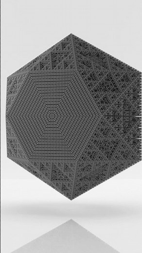 Hexagonal Prism Cellular Automaton with 26 Neighbors #mathart #houdini
