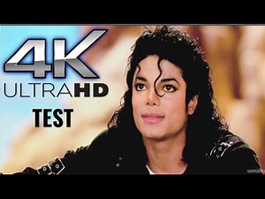 4K 60FPS TEST - Michael Jackson - Speed Demon (Official Video)