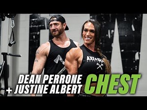 High Volume Chest Workout @ Pump Town USA | Justine Albert & Dean Perrone