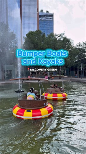 Splash into nonstop fun at the Boat Basin in the heart of Downtown Houston at Discovery Green! 🌊✨ Hop into bumper boats or paddle across the water, and don’t miss the glowing LED kayaks lighting up Kinder Lake at night. It’s exciting and fun for everyone! 😍 🎟️Tickets: $12 per bumper boat/kayak. Packages: Bumper Boat Kayak rides are $20. 🗓️ Everyday from February 28 to September 7 | ⏰ 10am to 11pm� 📍 Boat Basin at Discovery Green Visit https://dthplus.org/4shSIIt , to grab your tickets now! 