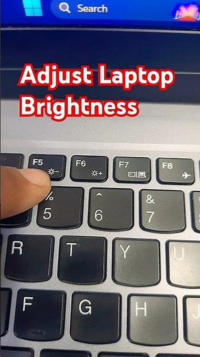 Adjust Laptop Brightness Shortcut Key #brightness #laptop #windows #shorts #trending #shortcut