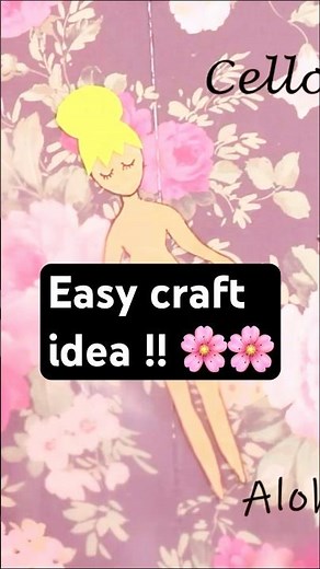 Easy Paper Craft | Simple DIY Craft for Kids 🌸