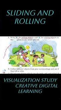 👉 Sliding and Rolling | Class 2 Science Lesson | Fun Learning for Kids | CBSE NCERT