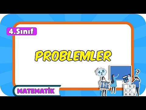 Problemler 📘 4.Sınıf Matematik #2024
