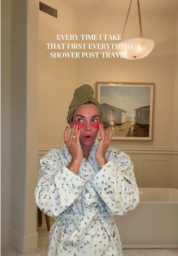 Euphoric Post-Travel Shower Feeling Explained