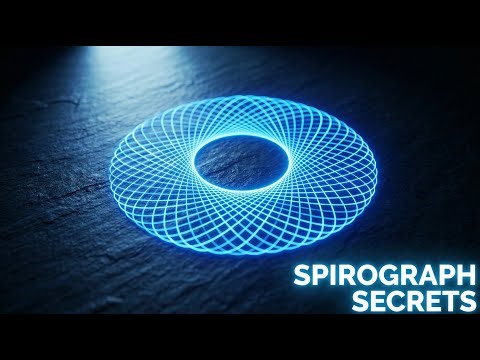 Easy Spirograph Design | How to draw spirograph