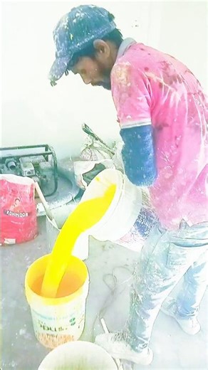 Asian ultima exterior yellow colour mixing 🔥 yellow colour 💖#shorts #reels #viral #art #trending