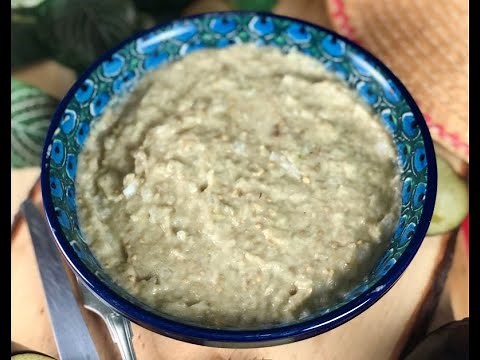 Easy Romanian roasted eggplant dip (salata de vinete)
