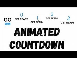 Animated Countdown — HTML + CSS + JavaScript (Full Tutorial) #coding #cssanimation