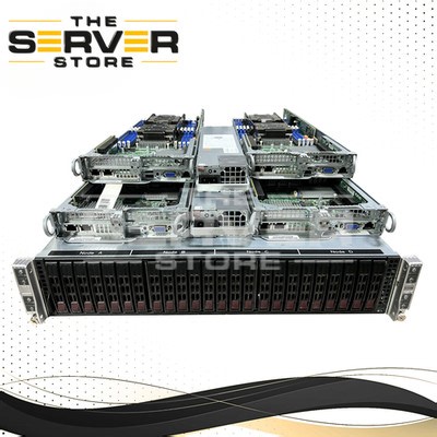 Supermicro U2 Barebone Rack Server 24-Bays (2.5"), 4 x Nodes (2P) 2029TP-HC1R | eBay