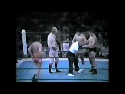 19810806 蔵前国技館 長州＆藤原vsボック＆ナドール