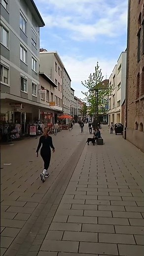 Die Innenstadt von Landau in der Pfalz.