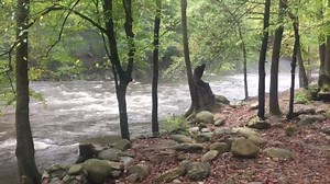 Nate got the river flowing over the weekend | Townsend / Great Smokies KOA Holiday